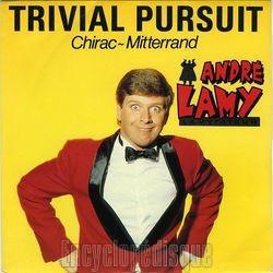 [Pochette de Trivial pursuit (Chirac- Mitterrand ) (Andr LAMY)]