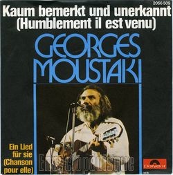 [Pochette de Kaum bemerkt und unerkannt (Georges MOUSTAKI) - verso]