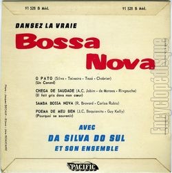 [Pochette de Bossa nova (DA SILVA DO SUL) - verso]