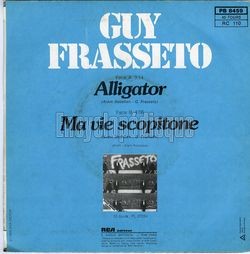 [Pochette de Alligator (Guy FRASSETO) - verso]