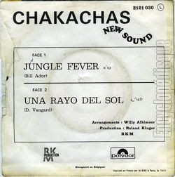 [Pochette de Jungle fever (CHAKACHAS) - verso]