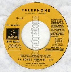 [Pochette de La bombe humaine (TLPHONE)]