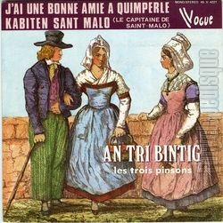 [Pochette de J’ai une bonne amie  Quimperl (An TRI BINTIG "les 3 pinsons")]