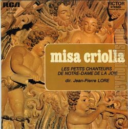 [Pochette de Misa criolla (Les PETITS CHANTEURS de NOTRE-DAME de la JOIE)]