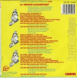 [Pochette de Mission alphabtique (ALPHA) - verso]