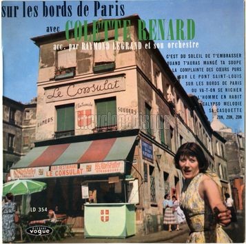 [Pochette de Sur les bords de Paris avec Colette Renard (Colette RENARD)]