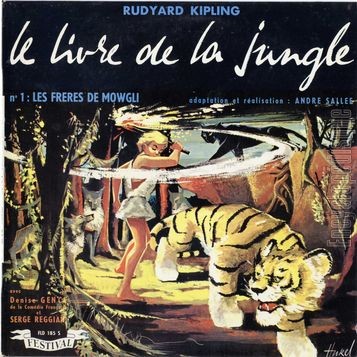 [Pochette de Le livre de la jungle - n 1 : Les frres de Mowgli (DICTION)]