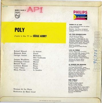 [Pochette de Poly (T.V. (Tlvision)) - verso]
