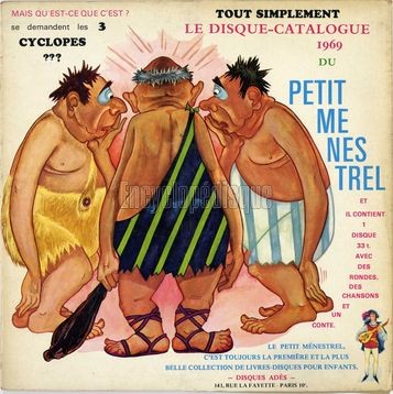 [Pochette de Le Petit M�nestrel - Disque-catalogue 1968-1969 (JEUNESSE) - verso]