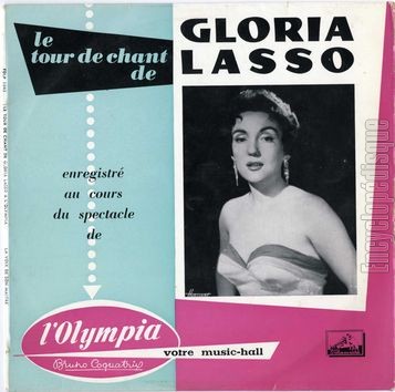 [Pochette de Le tour de chant de Gloria Lasso (Gloria LASSO)]