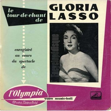 [Pochette de Le tour de chant de Gloria Lasso (Gloria LASSO)]