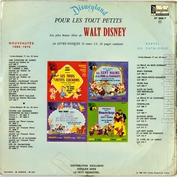 [Pochette de Cendrillon (JEUNESSE) - verso]