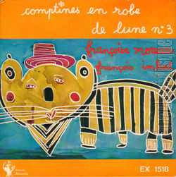 [Pochette de Comptines en robe de lune n 3 (Franoise MOREAU et Franois IMBERT)]