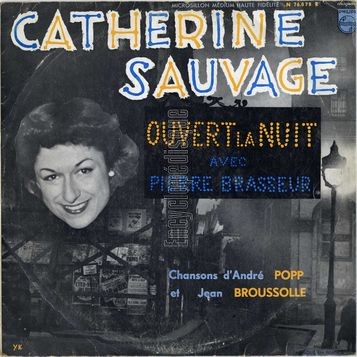 [Pochette de Ouvert la nuit (Catherine SAUVAGE)]