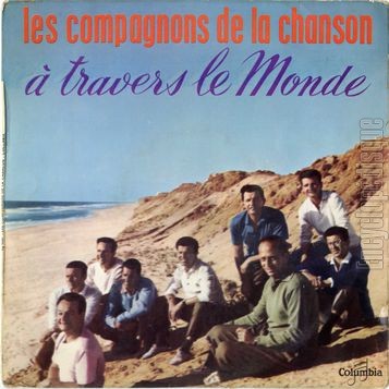 [Pochette de Les compagnons de la Chanson  travers le monde (Les COMPAGNONS DE LA CHANSON)]