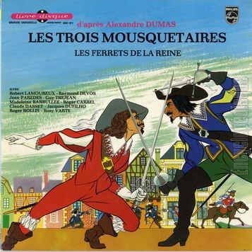 [Pochette de Les trois mousquetaires : Les ferrets de la reine (JEUNESSE)]