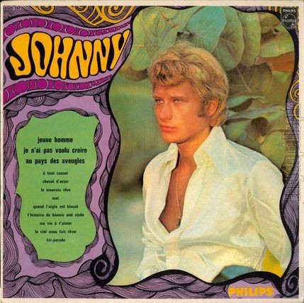 [Pochette de Jeune homme je n’ai pas voulu croire au pays des aveugles (Johnny HALLYDAY)]