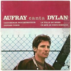 [Pochette de Aufray canta Dylan (Hugues AUFRAY)]