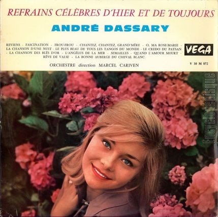 [Pochette de Refrains clbres d’hier et de toujours (Andr DASSARY)]