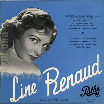 [Pochette de Mon petit bohomme de chemin, Le complet gris, Bouclette… (Line RENAUD)]