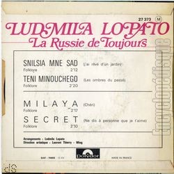[Pochette de La Russie de toujours (Ludmila LOPATO) - verso]