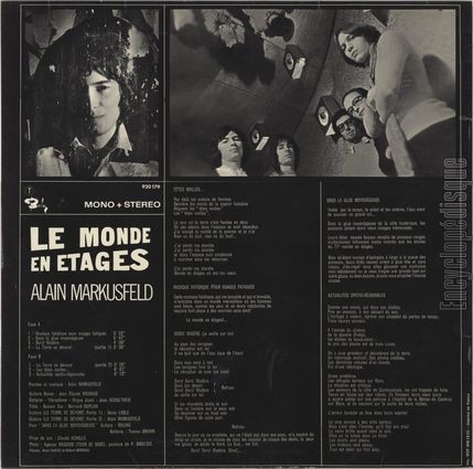 [Pochette de Le monde en tages (MARKUSFELD) - verso]