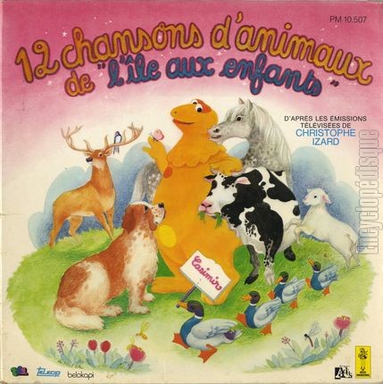 [Pochette de L’ile aux enfants - 12 chansons d’animaux (T.V. (Tlvision))]