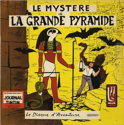 [Pochette de Le mystre de la Grande Pyramide (Le DISQUE D’AVENTURE)]