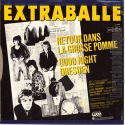 [Pochette de Retour dans la grosse pomme (EXTRABALLE) - verso]