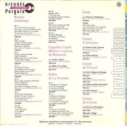 [Pochette de La bergre et le ramoneur (JEUNESSE) - verso]