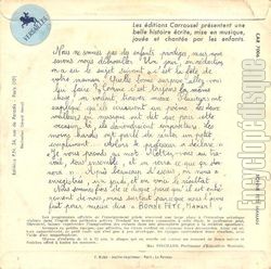 [Pochette de Bonne f�te maman (JEUNESSE) - verso]