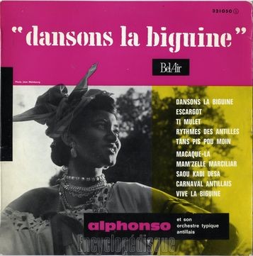 [Pochette de Dansons la biguine (ALPHONSO (et son orchestre antillais))]