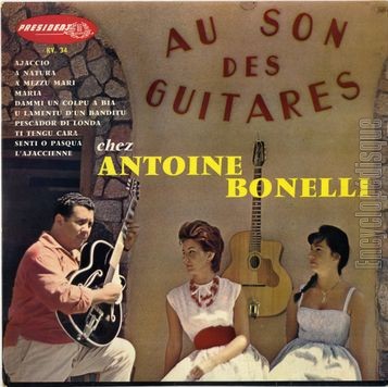[Pochette de Au son des guitares - vol. 1 (Antoine BONELLI)]