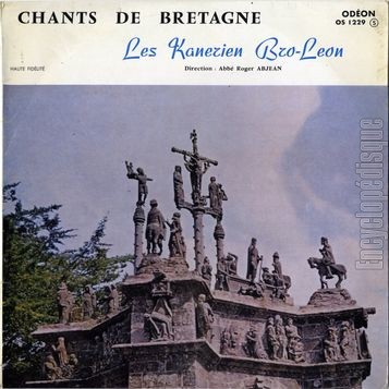 [Pochette de Chants de Bretagne (Les KANERIEN BRO-LEON)]