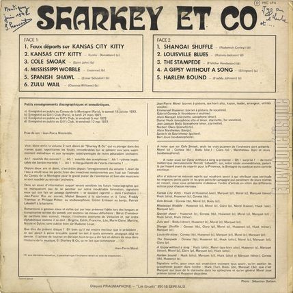 [Pochette de Kansas city kitty (SHARKEY et CO) - verso]