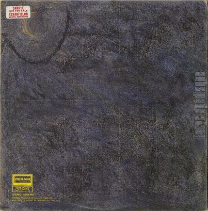 [Pochette de Berceuse pour un lion (Daniel LAVOIE) - verso]