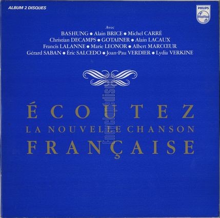 [Pochette de coutez la nouvelle chanson franaise (COMPILATION)]