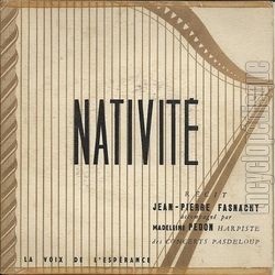 [Pochette de Nativit (Jean-Pierre FASNACHT et Madeleine PEDON)]
