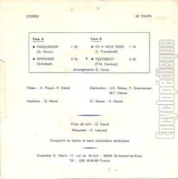 [Pochette de Pasquinade (Ensemble Grard EDWIN) - verso]