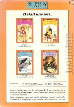 [Pochette de Le vilain petit canard (JEUNESSE) - verso]