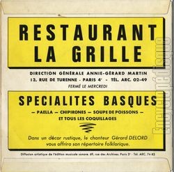 [Pochette de Aimable pastourelle (Grard DELORD) - verso]