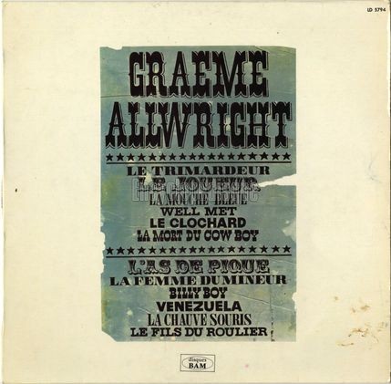 [Pochette de Le trimardeur (rdition de l’album de 1965) (Graeme ALLWRIGHT)]