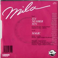 [Pochette de Fly number ten (MILA) - verso]