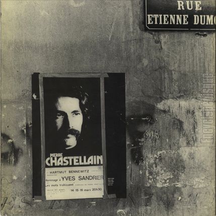 [Pochette de Pierre Chastellain (Pierre CHASTELLAIN) - verso]