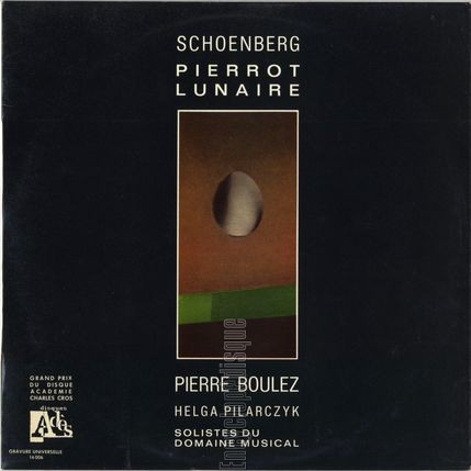 [Pochette de Pierrot lunaire (Pierre BOULEZ)]
