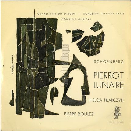 [Pochette de Pierrot lunaire (Pierre BOULEZ)]