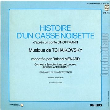 [Pochette de Histoire d’un casse-noisette (JEUNESSE) - verso]