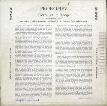 [Pochette de Pierre et le loup (JEUNESSE) - verso]