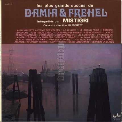 [Pochette de Les plus grands succs de Damia et Frehel (MISTIGRI)]