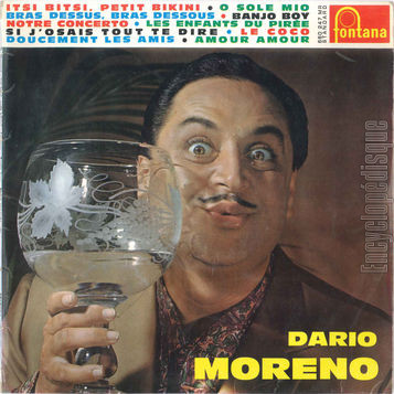 [Pochette de Itsi bitsi petit bikini, Le coco, O sole mio… (Dario MORENO)]